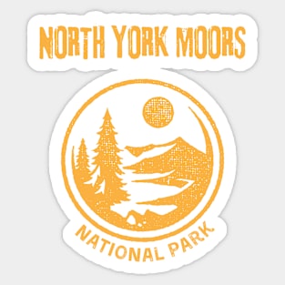 North York Moors National Park Sticker